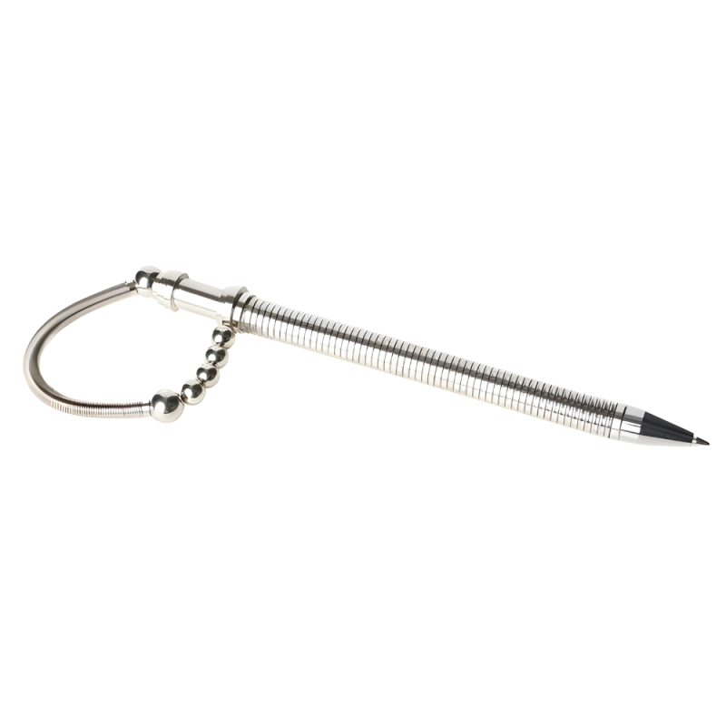 Długopis Antystresowy magnetyczny giętki srebrny - 2