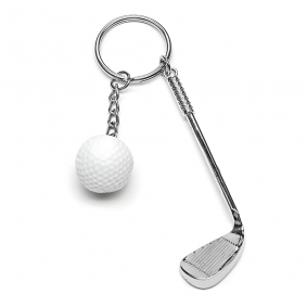 Brelok do kluczy Sportowy Golf Piłka Kij Golfowy - 1