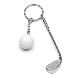 Brelok do kluczy Sportowy Golf Piłka Kij Golfowy