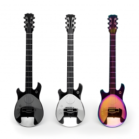 Łyżeczki muzyczne Elektryczne Gitary kolorowe 3szt - 1