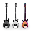 Łyżeczki muzyczne Elektryczne Gitary kolorowe 3szt - 1