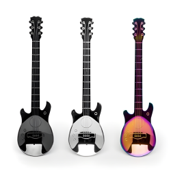 Łyżeczki muzyczne Elektryczne Gitary kolorowe 3szt