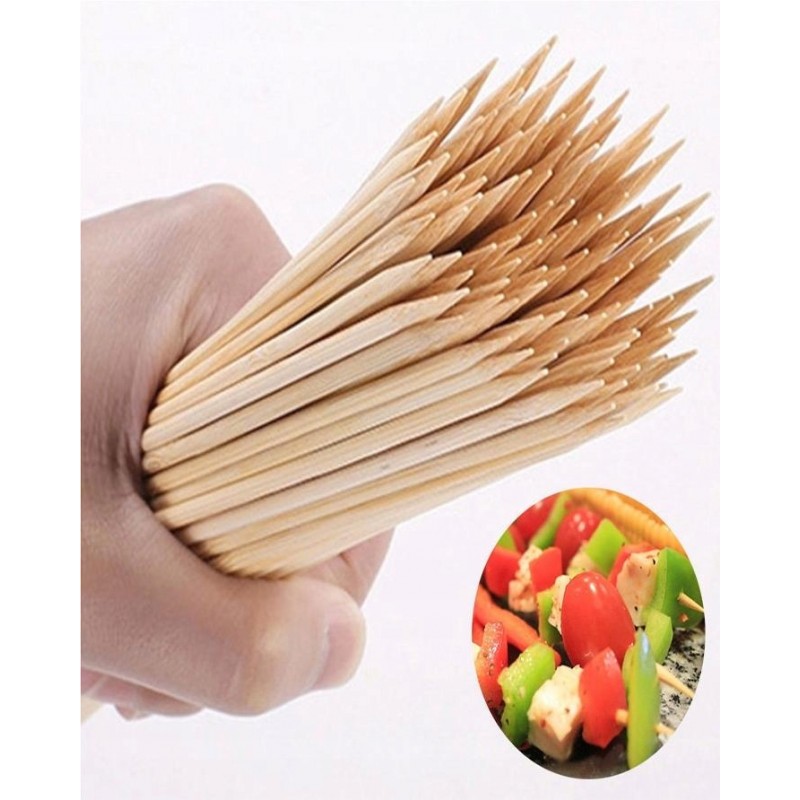 Bambusowe patyczki do szaszłyków wykałaczki 20cm - 2