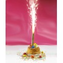 Fontanna świeczka na tort urodziny RACE 18cm 2szt - 4