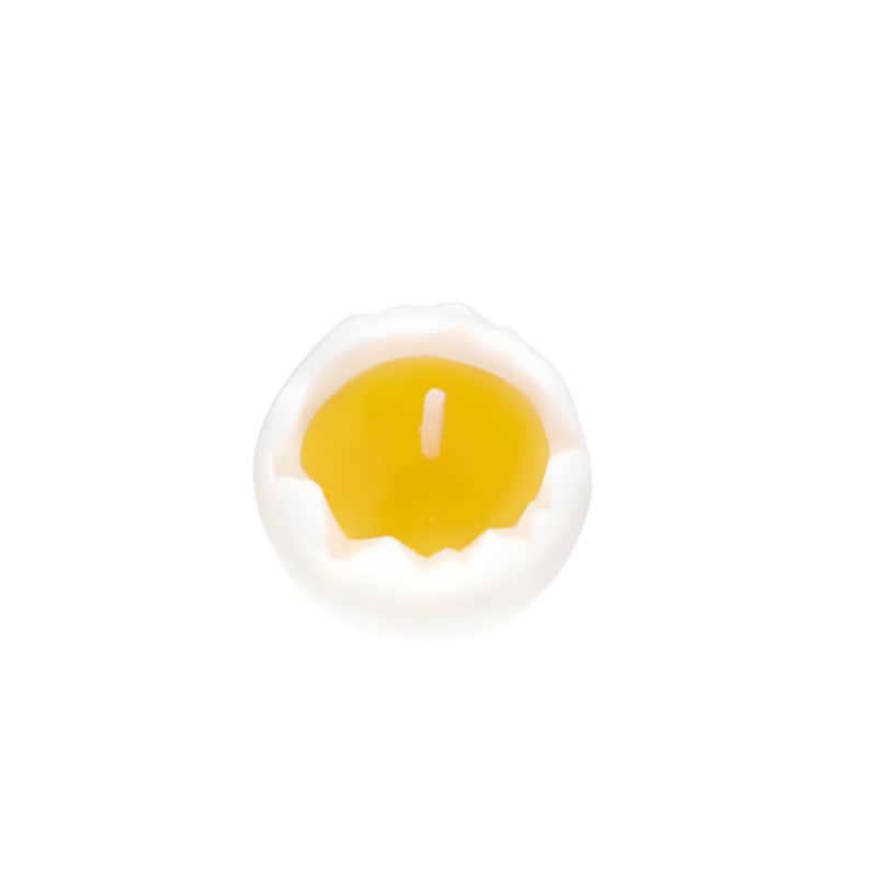 Świeca świeczka w kształcie skorupki Jajka mała Wielkanocna 4,5cm - 4