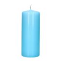 Świeca świeczka klubowa jasnoniebieska lakierowana 15cm - 1