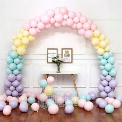Balony lateksowe pastelowe kolory 23cm 100szt - 3