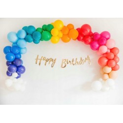 Balony lateksowe pastelowe kolory 23cm 100szt - 5