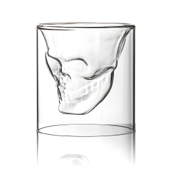 Kielon kieliszek do wódki drinków w kształcie czaszki 80ml na prezent
