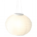 LAMPION lampa latarnia kula SOLARNY biały LEDowy wiszący ciepły biały 30cm - 3