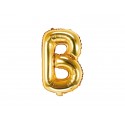 Balon foliowy litera B złota do napisów balonowych - 1