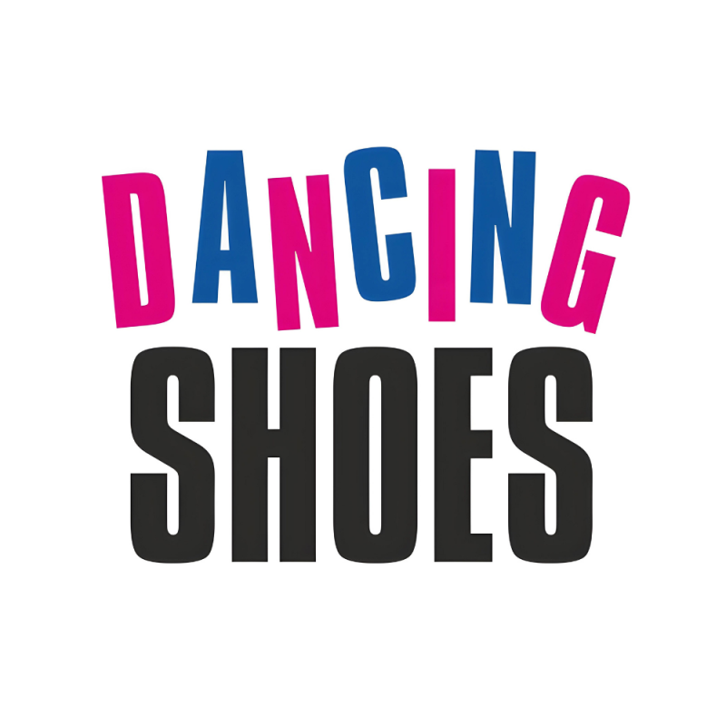 Naklejki na buty Dancing Shoes Tańczące Buty na imprezę wesele 2szt - 2
