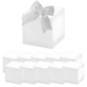 Pudełka Pudełeczka na upominek prezent dla gości białe 5cm 10szt - 1