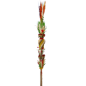 Palma wielkanocna 100cm naturalna ręcznie robiona LUX duża kolorowa - 2