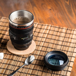 Kubek do kawy herbaty Obiektyw Aparatu Fotograficznego Soczewka 450ml - 2