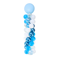 Stojak Stelaż na balony do girland ozdób biały wysoki plastikowy 200cm - 3