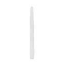 Świeczki Świece Stożkowe białe czyste proste długie stołowe 25cm 10szt - 2