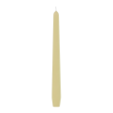 Świeczki Świece Stożkowe kremowe proste długie stołowe 25cm 10szt - 2