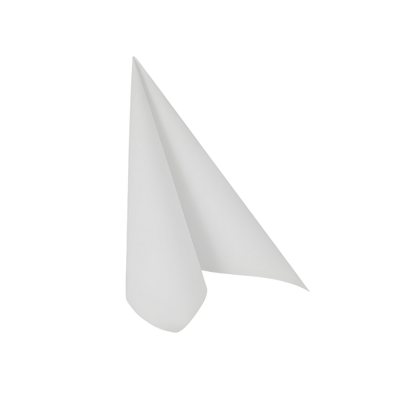 Serwetki papierowe PREMIUM ozdobne Białe czyste 40x40cm 50szt - 2