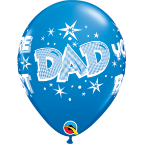 Balony lateksowe baby shower na dzień ojca na hel  - 1
