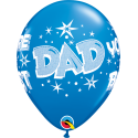 Balony lateksowe baby shower na dzień ojca na hel  - 1