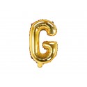 Balon foliowy litera G złota do napisów balonowych - 1