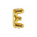 Balon foliowy litera E złota do napisów balonowych - 1