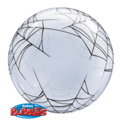 Balon kula transparentna na Halloween pajęczyna
