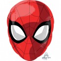 Balon foliowy na hel Spiderman głowa maska Marvel - 1