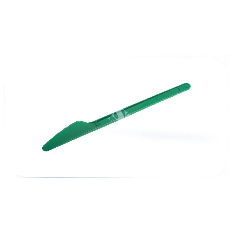 Nóż ps zielony 17,5cm 20szt - 1