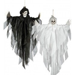 Szkielet wiszący kościotrup duch halloweenowy