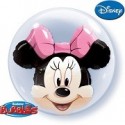 Balon 24 minnie mouse double bubble - 1