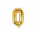 Balon foliowy litera O złota do napisów balonowych - 1