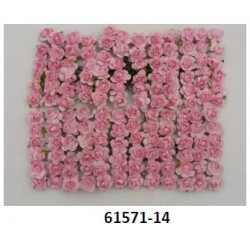 Kwiatki sztuczne różowe ozdoba dekoracja DIY