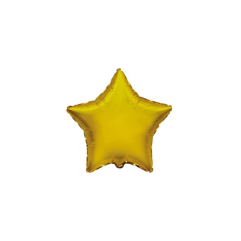 Balon foliowy JUMBO gwiazda złota - 1