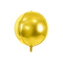 Balon foliowy 40cm orbz kula złota - 1