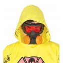 Maska gazowa radioaktywna przebranie na imprezę - 1