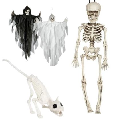 Szkielety i Kościotrupy na Halloween