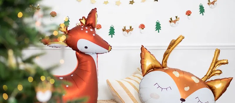 Jak stworzyć dekorację balonową na święta Bożego Narodzenia?